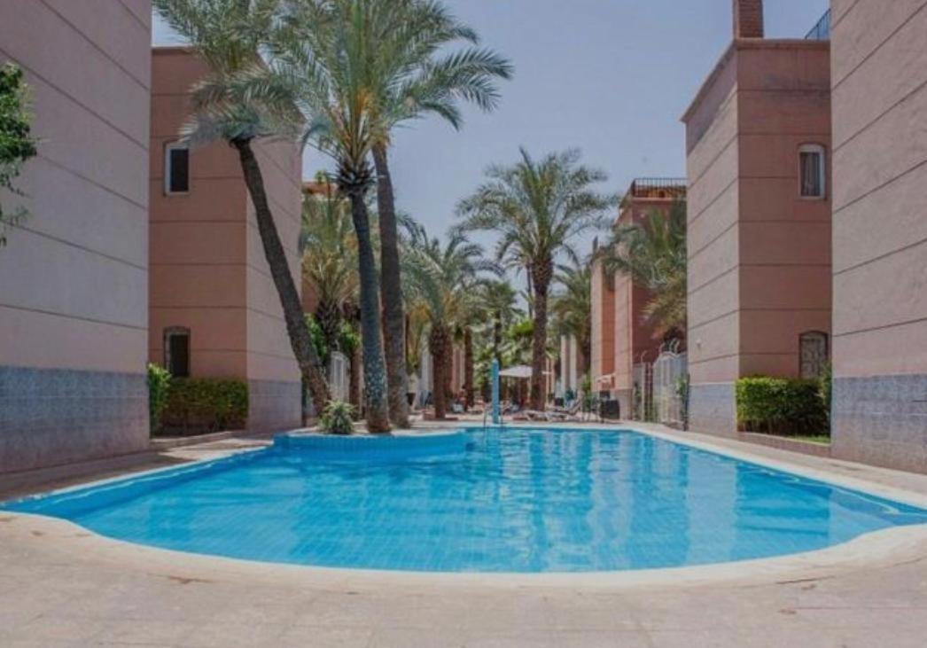 Appartement Dans Residence Avec Piscines Marraquexe Exterior foto
